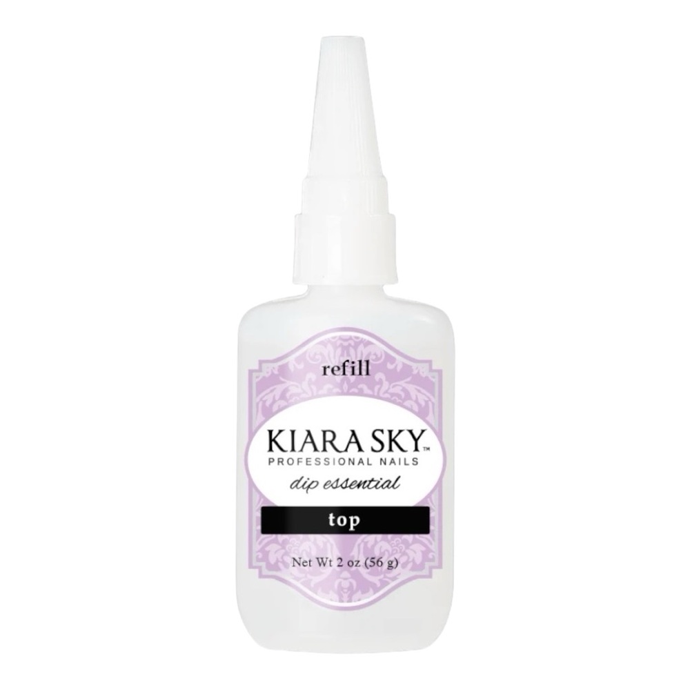 KIARA SKY PROFESSIONAL NAILS DIP ESSENTIAL TOP REFILL 2 OZ. - BRAND NEW